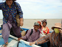 Trasbordo da Ta Keo per Angkor Borei