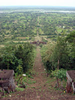 Dalla collina del Prasat Phnom Chisor