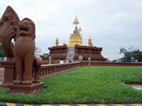 Rotonda a Phnom Penh