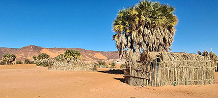 L'oasi di Demi con le saline a 18°45'35''N; 21°40'23'' E