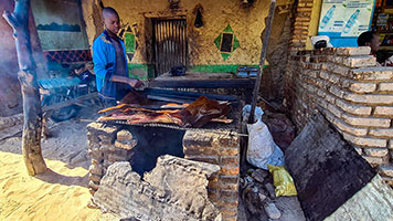 Agnello alla griglia a Moussoro