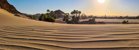Duna nel tassili di Kourodi nel Bourkou