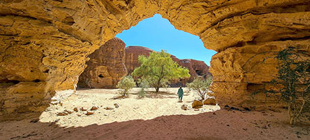 Arco in località Terkei