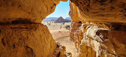 Pitture rupestri di Bir Cheyro 16°51'16'' N; 21°48'22.9'' E