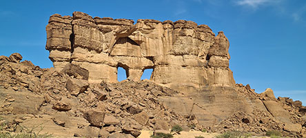 L'arco della maschera 16°50'49'' N; 21°40'35'' E