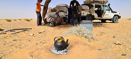 Un tè nel deserto