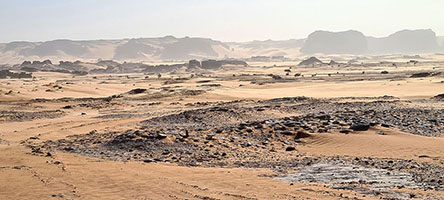 Il vento soffia nel deserto