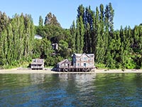 Casa storica nella penisola di Quilquico