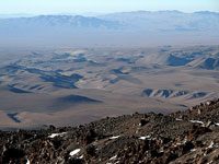 La cordillera di Domeyko 