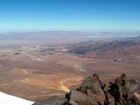 La valle di Zorritas da 6300 m