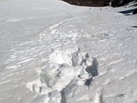  Neve profonda a 6250 m