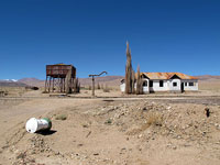 La stazione abbandonata di Monturaqui