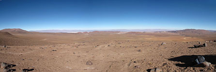 Campo 1 sullo Llullaillaco a 4750 m