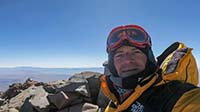 Giuseppe in vetta al Llullaillaco, 9 nov 18