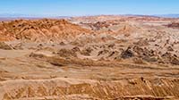 La valle della Luna col Llullaillaco in lontananza