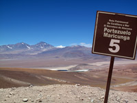 Il passo Maricunga 4200 m