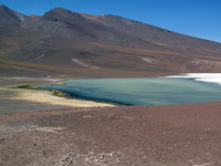La laguna Santa Rosa 3800 m