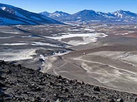 Vista sull'Atacama, salendo verso il Tejos