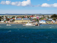 Il centro di Puerto Natales