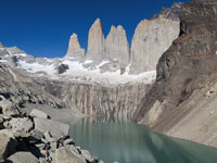 La laguna delle Torri del Paine