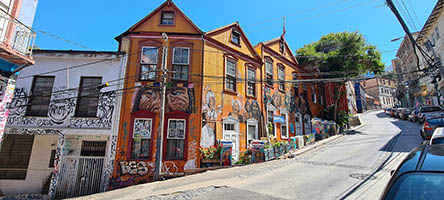 Case di Valparaiso a Cerro Alegre
