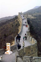 La grande muraglia a Badaling