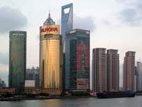 Il 'water front' del 'Bund'