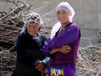 Madre e figlia a Yilik