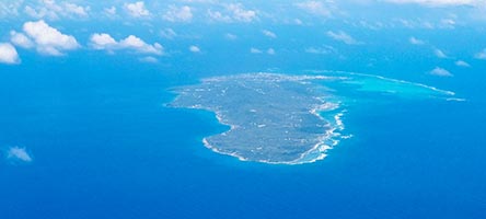 San Andrés dall'aereo