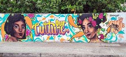 San Andrés, murale