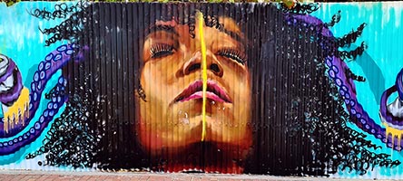 San Andrés, murale