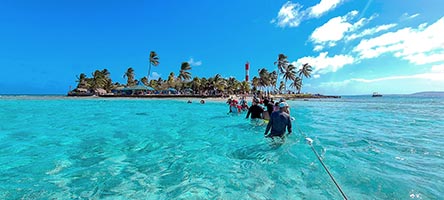 San Andrés, un modo per raggiungere l'isolotto Còrdoba
