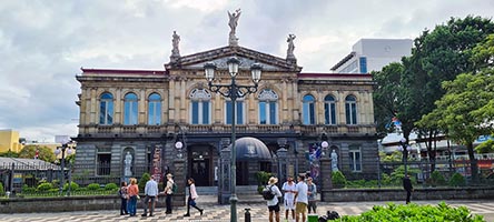 Il teatro nazionale del Costa Rica