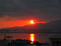 Santiago de Cuba - Sole al tramonto