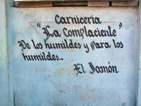 Baracoa - Insegna