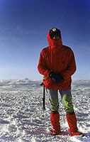Giuseppe in vetta al Chimborazo