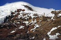 Il Chimborazo al tramonto