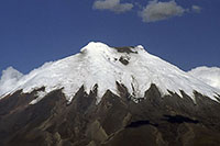 Il Cotopaxi da vicino