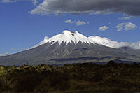 Il Cotopaxi da lontano