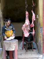 Cairo vecchia: macellaio