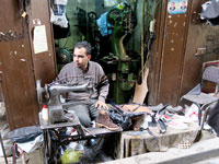 Cairo vecchia: ciabattino
