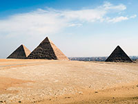 Le tre Piramidi di Giza