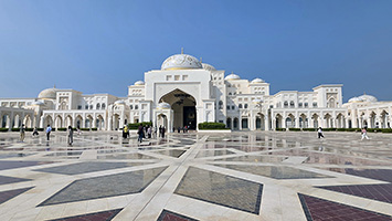 Il Palazzo Presidenziale degli Emirati Arabi Uniti o Qasr Al Watan