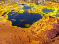 Pozza blu al Dallol