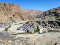Il serpeggiante canyon di Seba