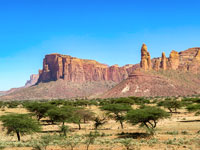 La falesia di Abune Gebre Mikael