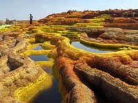 Le vasche naturali del Dallol