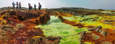 Panorama al Dallol