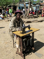 Konso, cucitrice a pedale