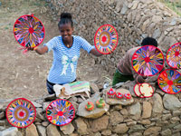 Axum, venditrice nel Palazzo della regina di Saba